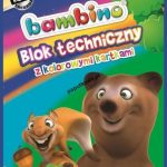 Blok techniczny Unipap Bambino kolor A4 160g 10k 210x297 mm