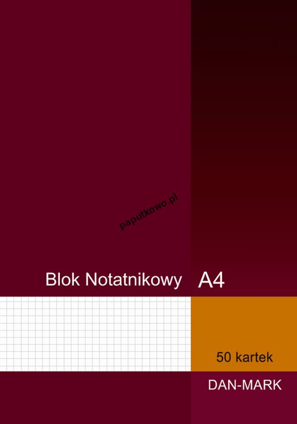 Blok biurowy Dan-Mark biały A5 50k