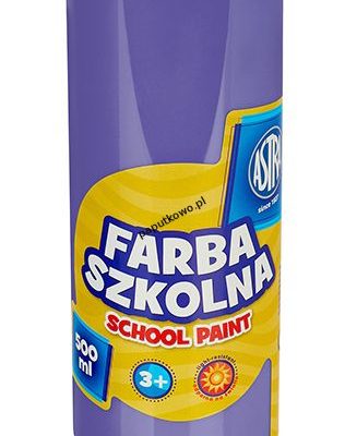 Farby plakatowe Astra kolor: fioletowy 500 ml 1 kol.