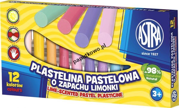 Plastelina Astra 12 kol. zapachowa mix (303114001)