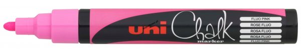 Marker kredowy UNI PWE-5M różowy