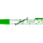 Długopis Toma AUTOMATYCZNY, zielony wkład 0,5 mm