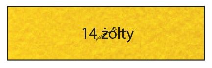 Filc dekoracyjny Folia żółty (FO 5204-14)