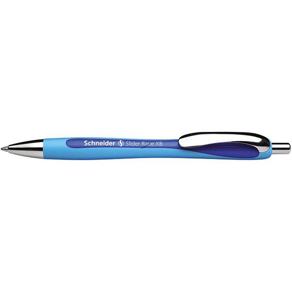 Długopis Schneider Slider Rave, niebieski wkład XB mm (SR132503)