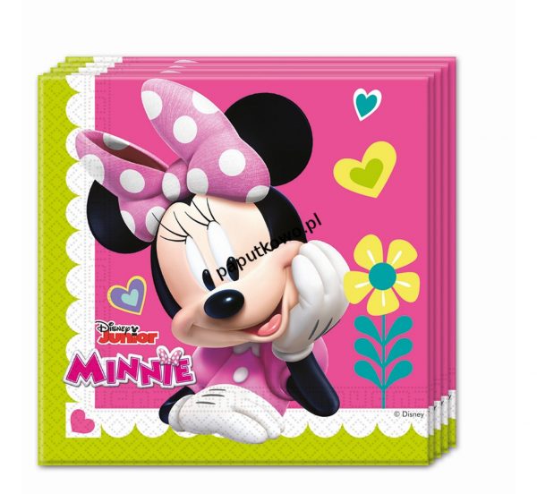 Serwetki Godan Minnie Happy Helpers kolor: (różne) 330 mm x 330 mm (87864)