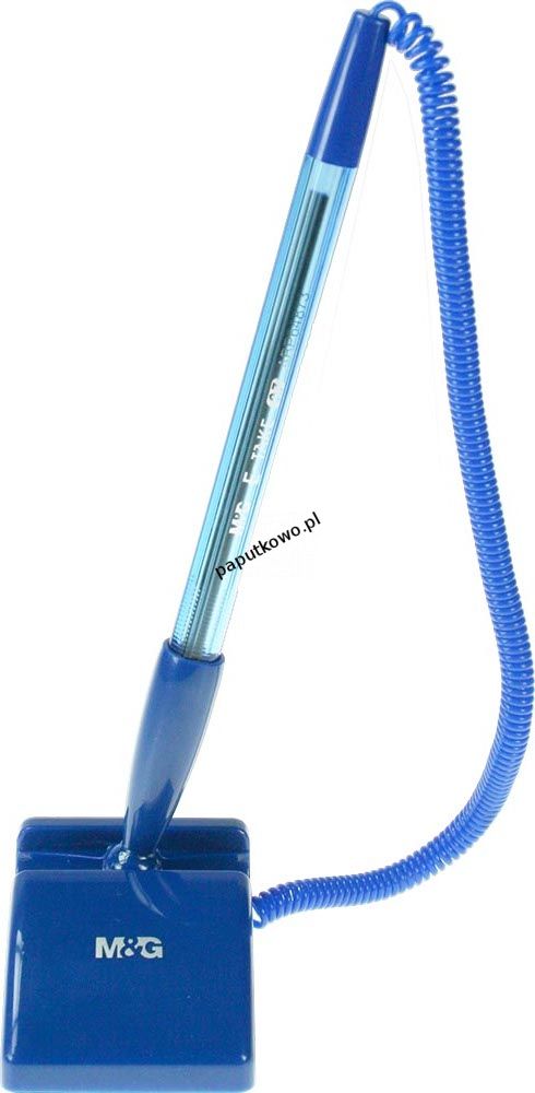 Długopis z przylepcem E-Take ABP64873 M&G prostokątna podstawa wkład niebieski