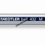 Długopis Staedtler 432 M, niebieski wkład M mm (S 432 M)