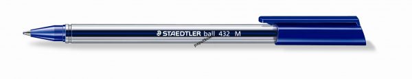 Długopis Staedtler 432 M, niebieski wkład M mm (S 432 M)