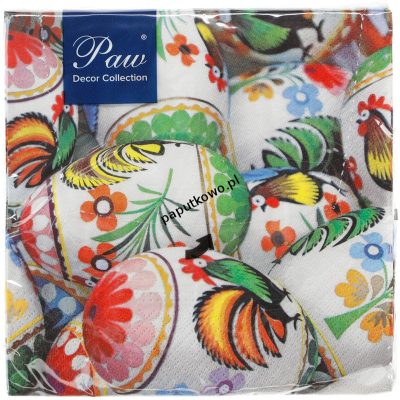 Serwetki Paw Lunch WN kolor: mix 330 mm x 330 mm (SDL087300)