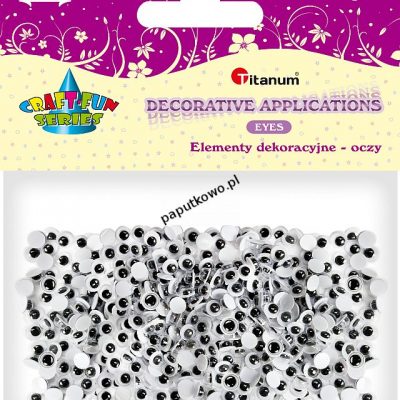 Oczka Titanum Craft-fun Craft-Fun Series oczy 300 szt (O001) 1