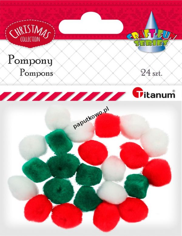 Pompony Titanum Craft-fun Craft-Fun Series mix 24 szt (16086)