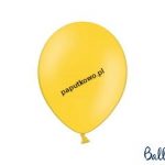 Balon gumowy pastelowy Partydeco Party Deco BALONY STRONG PASTEL miodowy 50 szt (SB12P-009/50) 1