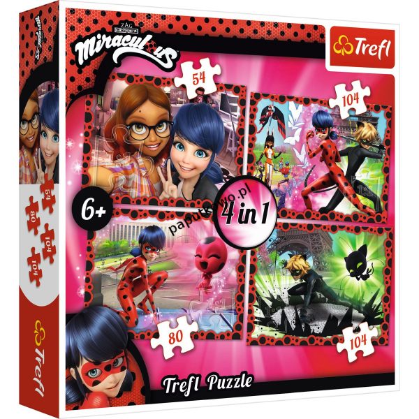 Puzzle Trefl 4W1 4w1 el. (34279)