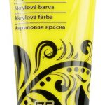 Farba akrylowa Flamingo Line kolor: żółty 75 ml 1 kol. (004)