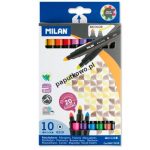 Flamastry dwustronne  Milan Bicolor 20 kolorów (6171010)