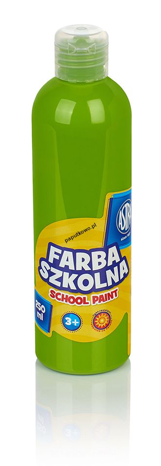Farby plakatowe Astra szkolne kolor: limonkowy 250 ml 1 kol.