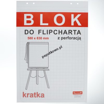 Blok do tablic flipchart Dan-Mark krata 50k. krata (5905184019341)