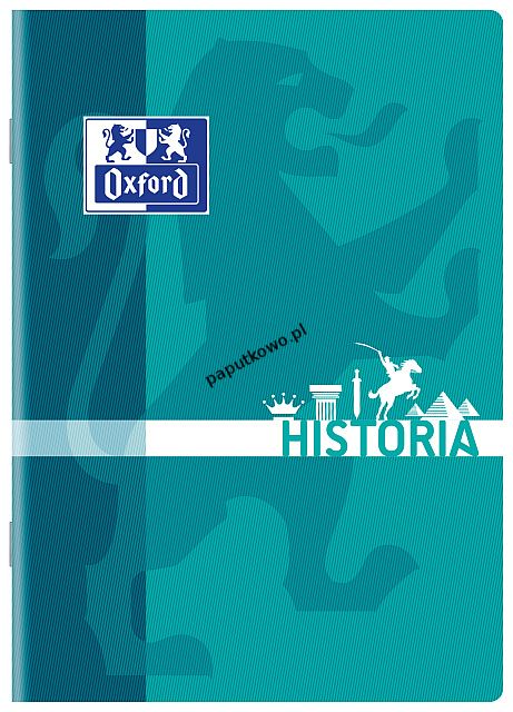 Zeszyt tematyczny Oxford historia A5 60k. krata