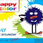 Blok rysunkowy Happy Color A3 biały 100g 20k 297x420 mm (3710 3040-0)