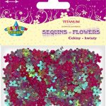Cekiny Titanum Craft-fun Craft-Fun Series kwiatki (CK069RR) 1