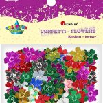 Konfetti Titanum Craft-fun Craft-Fun Series kwiatki (KK073)