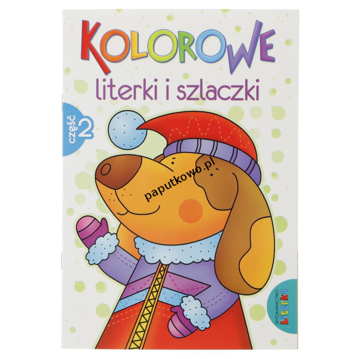 Książeczka edukacyjna Literka Kolorowe literki i szlaczki część 2