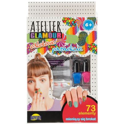 Zestaw piękności Dromader Atelier Glamour odlotowe paznokcie (00855)