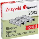 Zszywki 23/13 Titanum 1000 szt