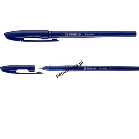 Długopis Stabilo Re-Liner, niebieski wkład 0,38 mm (868/1-41) 1