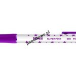 Długopis Toma AUTOMATYCZNY, fioletowy wkład 0,5 mm