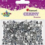 Cekiny Titanum Craft-fun Craft-Fun Series okrągłe (CM6S) 1