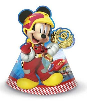 Czapka party Godan Mickey Roadster Racers (87947)