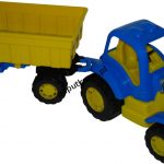 Traktor Wader siłacz z przyczepą (44952)