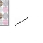 Serwetki Paw Coktail Dotsy Dots (rosa) K kolor: mix nadruk 150 mm x 150 mm (SDC062904)