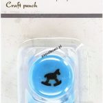 Dziurkacz Titanum Craft-fun Craft-Fun Series kreatywny 18mm konik na biegunach niebieski 1k (T-8202A-110)