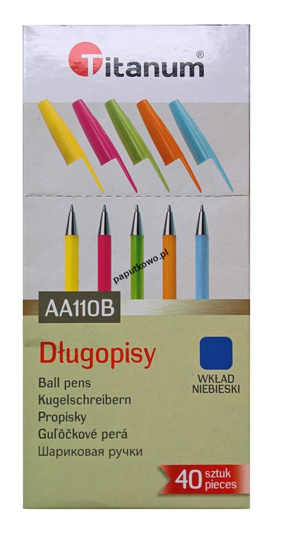 Długopis Titanum Neon (AA110B)