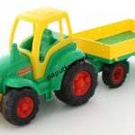 Traktor Wader mistrz z przyczepą (0551)