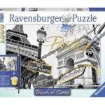 Puzzle Ravensburger Złoty Paryż 1200 el. (rap199358)