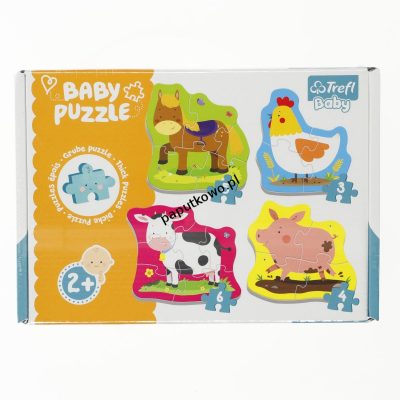 Puzzle Trefl baby classic zierzęta na wsi (36070)