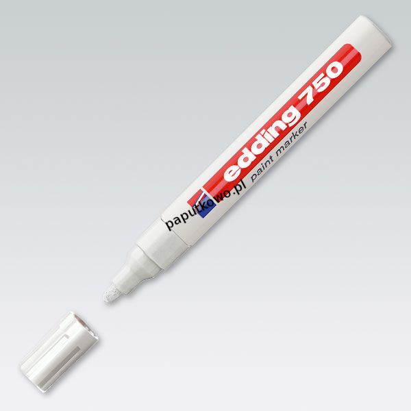 Marker specjalistyczny Edding, biały 2,0-4,0 mm