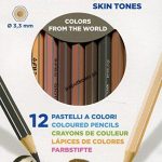 Kredki ołówkowe Giotto Stilnovo Skin Tones 12 kol. (257400)