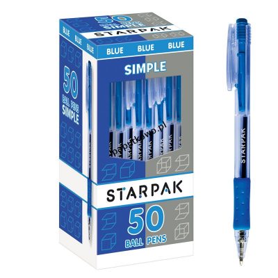 Długopis Starpak automatyczny  stik simple (363606) 1