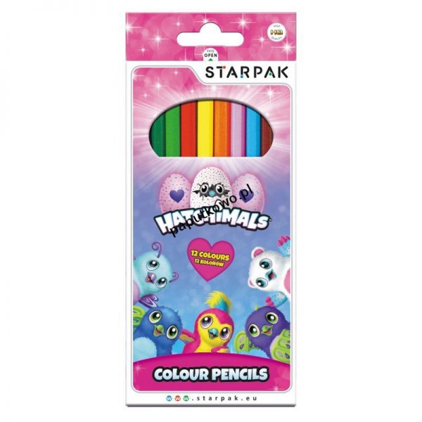 Kredki ołówkowe Starpak Hatchimals (405414)