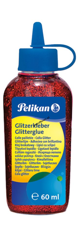 Klej w płynie Pelikan brokatowy 60 ml (300384)