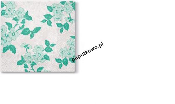 Serwetki Paw Lunch Flower & Lance (green) kolor: (różne) 330 mm x 330 mm (SDL061906)