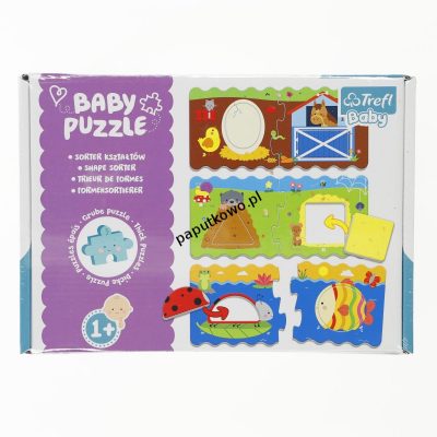 Puzzle Trefl puzzle baby classic sorter kształtów (36078)