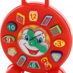 Zabawka edukacyjna Wader zegar klaun (62741)