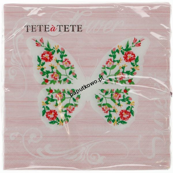 Serwetki Paw sweet butterfly kolor: mix 330 mm x 330 mm (TL697000)