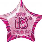 Balon foliowy Godan star happy 18th birthday 20cal (55105) 1