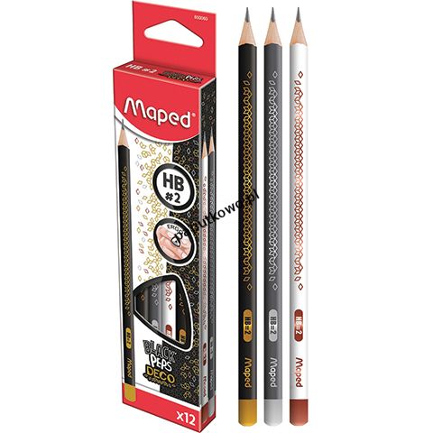 Ołówek Maped Blackpeps HB (850060)